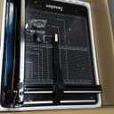 TEXALAN(R) Heavy Duty Guillotine Paper Cutter Black 400 Sheets Stack Paper Trimmer (A3-17'' Paper Cutter)