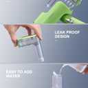 Reemix Portable Garment Steamer, Powerful Foldable Handhled Steamer 1300W, Travel Size Steamer For Clothes 20S Fast Heat-up, Fabric Steamer for Home & Travel, 120V Only (Green)