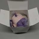 NCVI Baby Formula Dispenser On The Go, Formula Container To Go, Formula Holder for Travel, Outdoor Picnic with Baby Infant, Portable Container for Milk Powder, Snacks, Candy, Fruits (Purple)