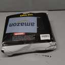 BURVAGY 24 Pack Extra Large Plastic Storage Bags 10 Gallons 24"x20"x7" Zero BPA Double Zipper Seal 4 Mils Thick Double Layer Carry Handle Resealable Moving Seasonal Travel Clothes