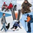 Hand Warmers Rechargeable - Magnetic Electric Hand Warmers 2 Pack with LED Display, Fast Heating Portable Heater, 4 Levels Heat Up, Long Lasting, Gifts for Men, Women, Outdoor, Golf, Camping, Fishing