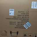 Amazon Basics Magnetic Dry Erase Whiteboard, 35"W x 23"H, Black Wooden Frame, Wall-Mounted for Writing and Presentation