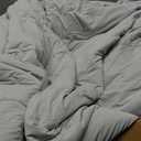 Bedsure Cooling Comforter King Size - Cooling Blankets for Hot Sleepers, Lightweight Comforter for Summer with Dual-Sided Cool Tech, Soft Breathable Cold Blanket for Sleeping, Grey, 102x90 Inches