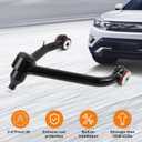 Adjustable Lift Front Upper Control Arms for Chevy Silverado 1500 2014-2018 GMC Sierra Yukon Tahoe 2-4" Suspension Heavy-Duty Ball Joint