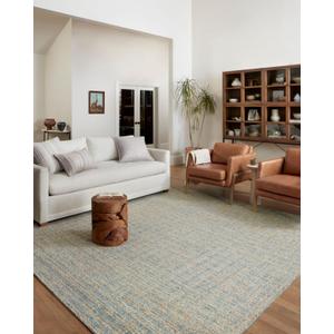 Loloi Chris Loves Julia x Polly Collection POL-03 Blue/Sand 2'-0" x 5'-0" Accent Rug
