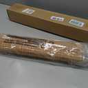 LazBlinds No Tools No Drill Cordless Bamboo Roman Shades, Light Filtering Window Treatment, Roll Up Bamboo Blinds for Windows 23'' W x 48'' H, Brown