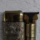 Ufree Foil Shavers Electric Razor for Men, Beard Trimmer Grooming Shaving Kit, Hair Trimmer, Cordless Head Shavers for Bald Men Barber Clippers, Birthday Gifts for Him (Bronze)