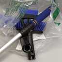 34" Extendable Ice Scrapers for Car Windshield 2in1 Snow Brush for Car Snow Scraper for Car Snow Scraper and Drush with Ergonomic Foam Grip for Cars, Trucks, SUVs with 360° Pivoting Brush Head Blue