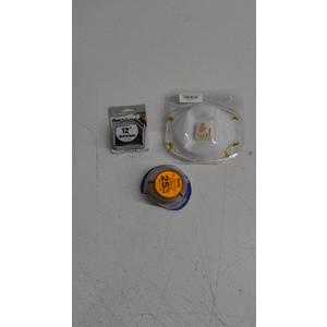 Quick Rule Fast Read Tape Measure, 3M MasK+ Speaker Wire