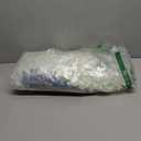 Giegxin 24 Pcs Artificial Wisteria Hanging Flowers 3.6 ft Artificial Fake Wisteria Vine Rattan Hanging Garland Silk Flowers String for Wall Home Wedding Party Greenery Decorations (Blue,White)