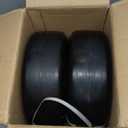 2-Pack 13x5.00-6 Front Tire and Wheel Assembly For Riding Lawnmower with 3"-6"Centered Hub,3/4'' or 5/8''Sintered iron Bushing.Turf Tread. (13 x 5.00-6 Tube Type,Turf Tread)