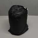 XYZCTEM Motorcycle Cover Waterproof Outdoor All Season Protection Motorcycle Storage Night Reflective Handles with Lock-Holes Storage Bag Fits up to 116" Motorcycle Vehicle Covers, Black&Orange