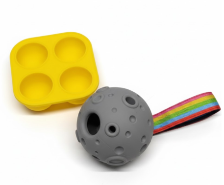 WOOF Pupsicle and Treat Tray - Long-Lasting Interactive Dog Toys and Silicone Dog Treat Mold - Keep Your Pup Busy - Easy to Clean - Dog Toys for Small Dogs 10-25 lbs