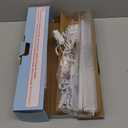 Under Cabinet Lights, Plug in, Seamlessly Linkable 12 Inch, 6 Bars+Switch+Extensions, Under Counter Lighting for Kitchen, Closet, Gun Safe, Shelf, Display Case, LED 5000k Daylight