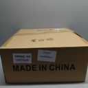 20" Gold Fandelier Ceiling Fans with Lights, Boho Rattan Ceiling Fan with Light Remote Control, Caged Mid-Century Modern with 6 Speeds for Bedroom, Nursery, Living Room