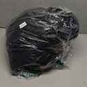 (No Filler) 6FT Giant Bean Bag Chair Cover Soft Faux RH Fur Sofa Bed Washable Bean Bag Couch Cover for Adult and Kids with Liner (Black)