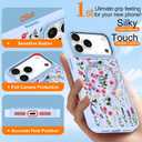 Magnetic for iPhone 17 Pro Case (2025), [Military Grade Drop Protection] [Compatible with MagSafe] Shockproof Slim Translucent Matte Anti-Slip Women Girls Men Phone Cover, Light Blue