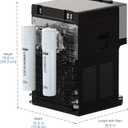 Brio Countertop Self Cleaning Bottleless Water Cooler Dispenser with Filtration - Hot Cold and Room Temperature Water. Free Extra Replacement Filters Included - UL/Energy Star Approved