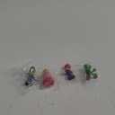 Super Mario Nintendo Articulated Action Figure 4 Pack Bundle Includes 2.5-Inch Mario, Luigi, Princess Peach and Yoshi, Multiple Points of Articulation, for Kids 3 and Up (Officially Licensed)