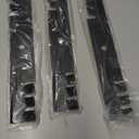 Terre Products, 3 Pack Toothed Mulching Lawn Mower Blades, 48" Decks, Compatible with Ferris 5020843, Exmark 1520843, 103-2527, Ariens 4919100, Husqvarna 539101496, Simplicity 5020843SM