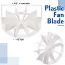 Bathroom Vent Fan Motor and Ceiling Blower Wheel Replacement Electric Motors Kit Compatible with Nutone Broan 50CFM 120V (1 Pack)