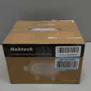 Nekteck Cordless Neck Massager, Shiatsu Neck and Back Massager with Heat, FSA Eligible Gift, Deep Tissue 6D Kneading Massage Pillow for Neck Shoulder Pain Relief, Ideal Christmas Gifts for Men Women (Medium)