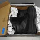 NORTIV 8 Men's Insulated Waterproof Winter Snow Boots Warm Outdoor Boots for Cold Weather (7, Black)