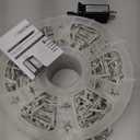 YEGUO 165ft 500 LED Christmas Lights Outdoor Waterproof, Clear Wire String Lights Indoor Plug In, 8 Modes Fairy Light for Christams Party Wedding Tree (Warm White)