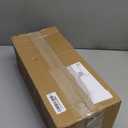 Yieach Clear 3 Tier Slim Rolling Storage Cart with Wheels,6.3W Thin Shelf,Bathroom Storage Cabinet,Skinny Laundry Cart,Narrow Laundry Room Cart Between Washer and Dryer,Skinny Shelves for Small Space (5.1 Inch W)