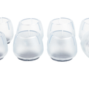 Core Kitchen Wholesale 8pc Large Round Chair Leg Protector - Grey