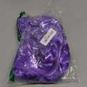 Long Purple Braided Wig for Women Adults Long Purple Wigs with Thick Braided Singers Anime Cosplay Wigs for Stage Halloween Costume Outfit Party + Hair Cap