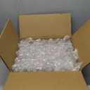 100 Pcs 1.7 oz Mini Liquor Bottles,Airtight Shot Bottles with Caps 10 Pcs Funnels 100 Pcs Kraft Tags and 65 ft Rope,Little Spirit Bottle for Cocktail,Party Favors,Weddings (gold Cap)