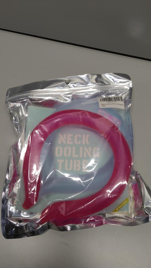 Maginno Neck Cooler, Wearable Cooling Tube Cool Neck Wraps for Extremely Hot Weather & Summer Heat, Hands Free Cold Ice Pack Gel for Outdoor Workers, Sports, Relief for Hot Flashes or Fever