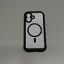 Miracase for iPhone 17 Case 6.3'', Full-Body Bumper Military Drop Protection Outdoor Phone case with Built-in Glass Screen &Camera Control,Easy Installation,No Gap,Compatible With MagSafe,Black