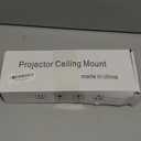 Projector Mounts Compatible with Epson Projector for Wall and Celling Mount,Ceiling Mount Compatible with Epson with Adjustable Height and Extendable Arms,White