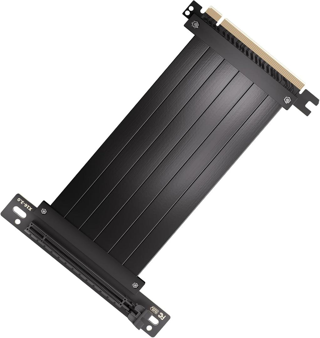 PCI-E 3.0 16X PCI-e Extension Cable 16x Flexible Cable High Speed Extension Port Adapter PCIe Riser Cable 20CM