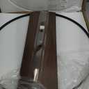 Large Wall Clock 24 Inch Decorative Modern Minimalist Wall Clocks for Living Room Decor, Silent Non Ticking Battery Operated Rustic Big Clock with Walnut Dial for Bedroom, Kitchen, Farmhouse, Office