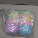 JOYIN 6 Pcs Large Pastel Easter Eggs, 6 Inches Jumbo Plastic Eggs Fillable for Easter Themed Hunt Colorful Basket Stuffers Fillers Filling Treats Party Favor Classroom Prize Supplies