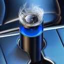 Smart Car Air Fresheners, Ambient Light & Mist Fragrance, Auto On/Off Car Air Freshener Diffuser, Adjustable Intensity, Premium Scents Refill, Lasts 1000 Times, Built-in Battery, Fanaticism