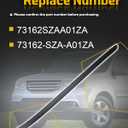 Left A Pillar Driver Side Windshield Trim Molding Compatible with Honda