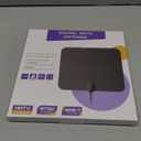 TV Antenna Indoor Long Range, Supports 4K 1080p Smart TV Signal Reception with Signal Amplifier 16ft HDTV Coax Cable