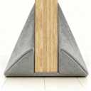 GDHOMM Door Draft Stopper for Bottom of Doors Weather Stripping Door Gap Filler Soundproof Size Adjustable 30"-36", Gray