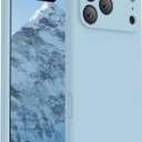 FireNova Magnetic for iPhone 17 Pro Case, Compatible with MagSafe, [Integrated Silicone Camera Control Button] [Camera Protection] Anti-Scratch Microfiber Lining Phone Case, 6.3", Sky Blue