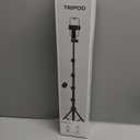 64” Tripod for Cell Phone & Camera, Phone Tripod with Remote and Phone Holder, Sturdy & Stable Height Adjustable Multi-Angle Shot Selfie Stick Tripod for Video Recording