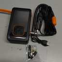 Hafuloky Tire Inflator Portable Air Compressor, 150PSI & 3X Faster Cordless Air Pump for Car Tires with LED Light, Tire Pump with Cigarette Lighter Plug for Cars, Motorcycles, Bicycles, Balls(Black)