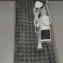 Electric Heated Foot Warmer for Men and Women, Feet Heating Pads Electric Feet Warmer with LCD Display & 9 Temperature Setting, Heated Foot Warmers for Under Desk, Office,Home (Grey)