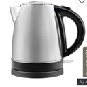 Stainless Steel Electric Kettle, 360° Swivel Base