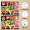 Puzzles for Adults 1000 Pieces - Beast-Themed Colorful Jigsaw Puzzles, Fun Family Game, Challenging Brain Teaser, 28 x 20 in, Great Gift Idea & Home Decor (Floral Beasts)