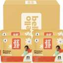 Hello Bello Premium Diapers, Size 4 (22-37 lbs) Surprise Pack for Girls - 84 Count, Hypoallergenic with Soft, Cloth-Like Feel - Assorted Girl & Gender Neutral Patterns
