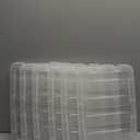 IRIS USA 13 QT Plastic Storage Box with Lid and Latches - 6 Pack - BPA-Free, See-Through Organizing Solution, Durable Nestable Stackable Containers, Secure Pull Handle - Clear